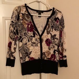 White House Black Market size medium cardigan